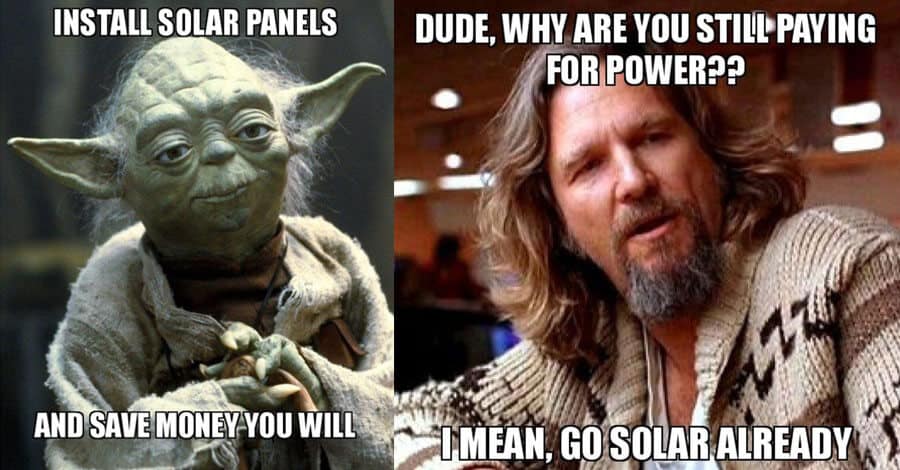 Yoda and The Big Lebowski meme