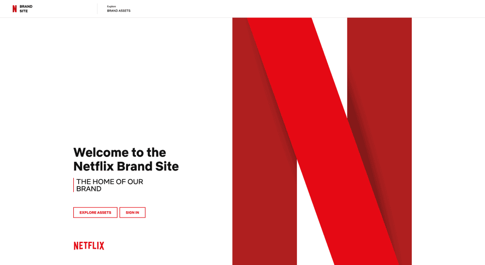 Netflix brand guide