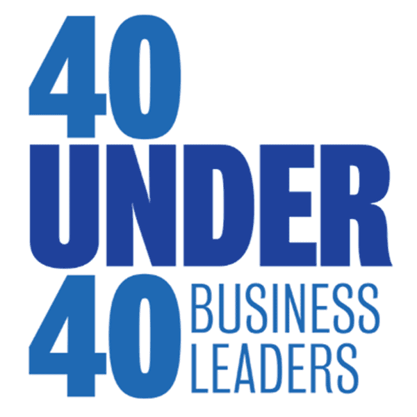 40 under 40 Business Leaders logo