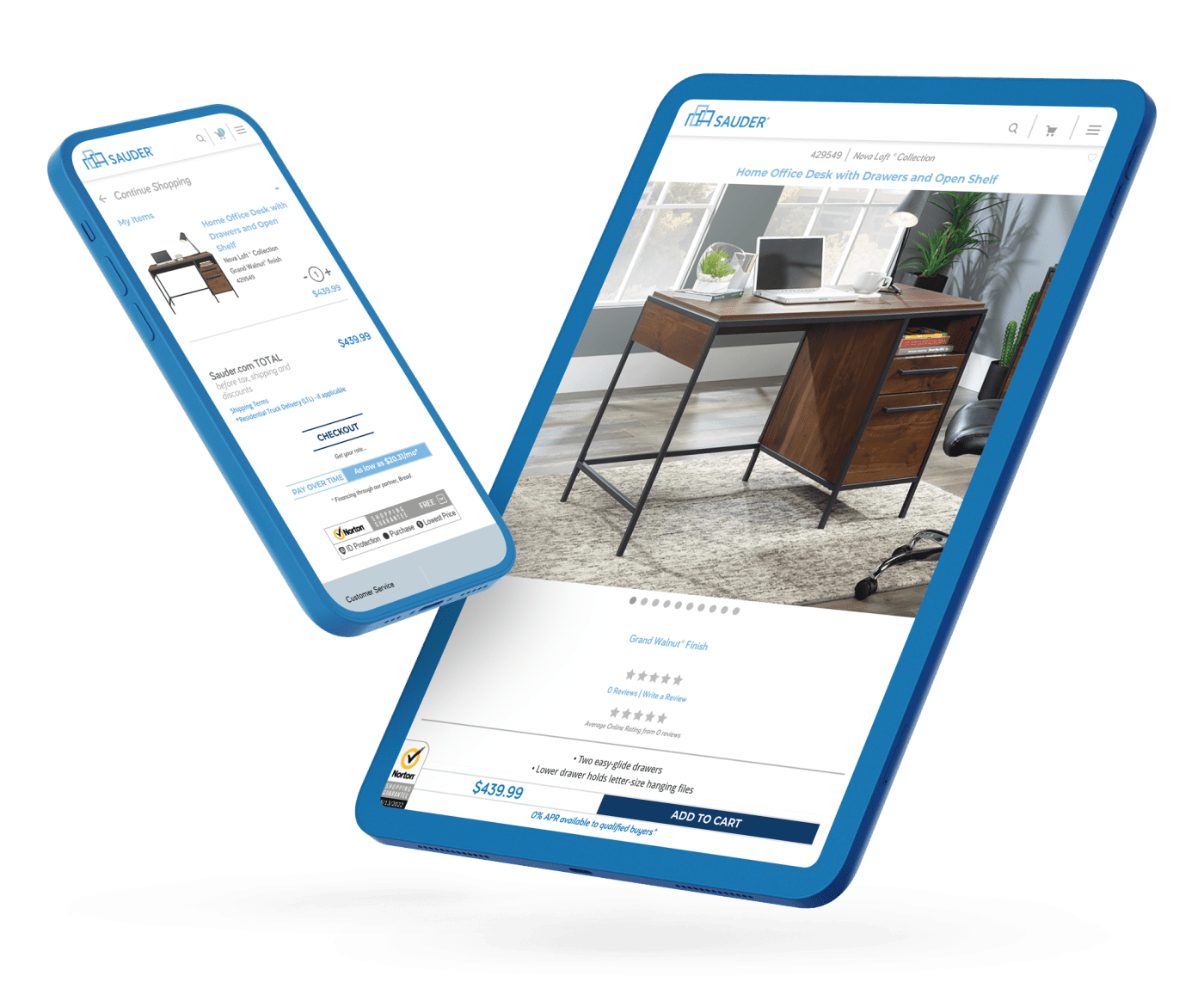 Sauder Woodworking Co., Kentico Implementation BizStream