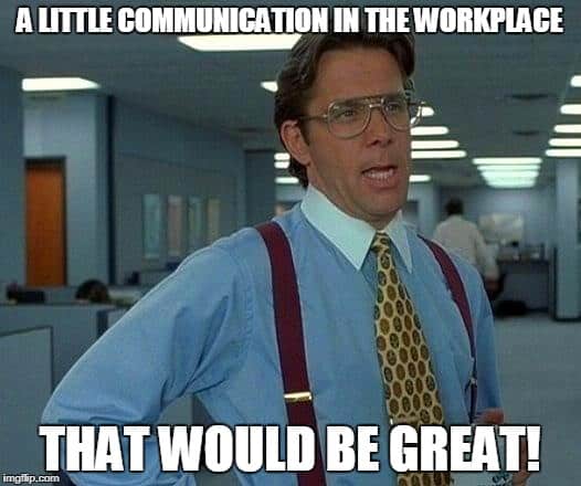 Meme from Office Space