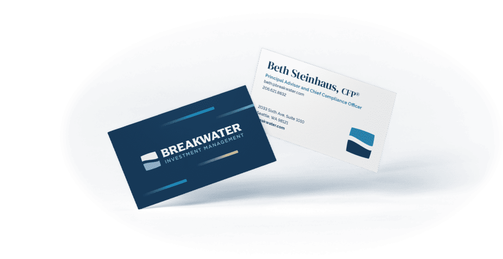 Breakwater business cards