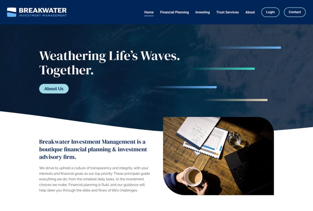 Breakwater home page