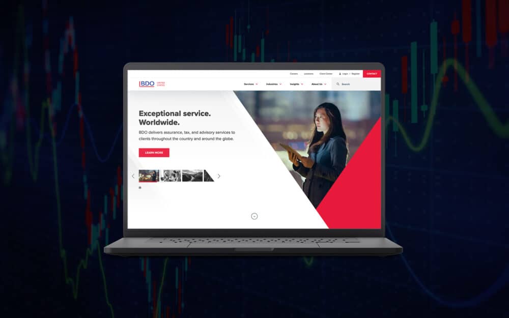 BDO USA website thumbnail
