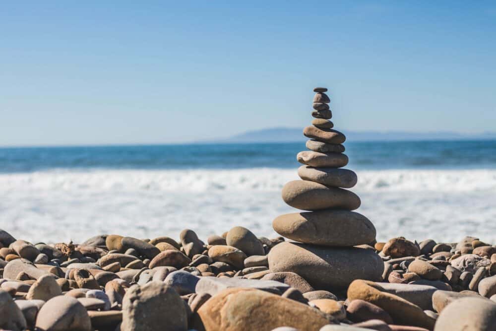 stack of rocks