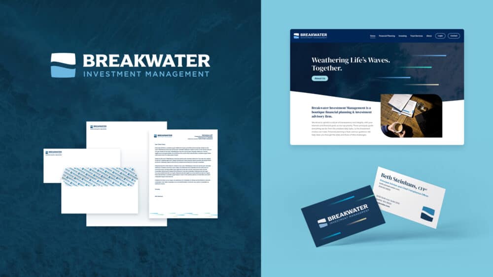 Breakwater Branding collage