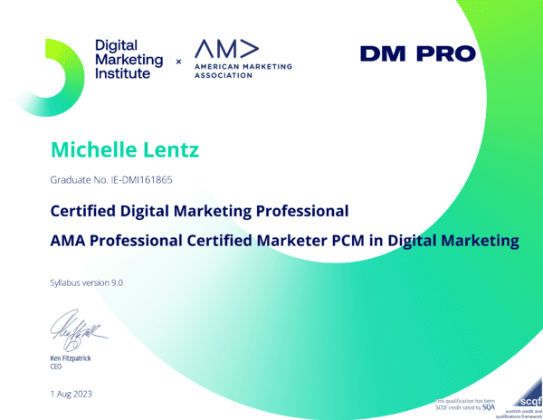 Digital Marketing Professional certification