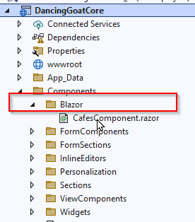 Adding a new folder
