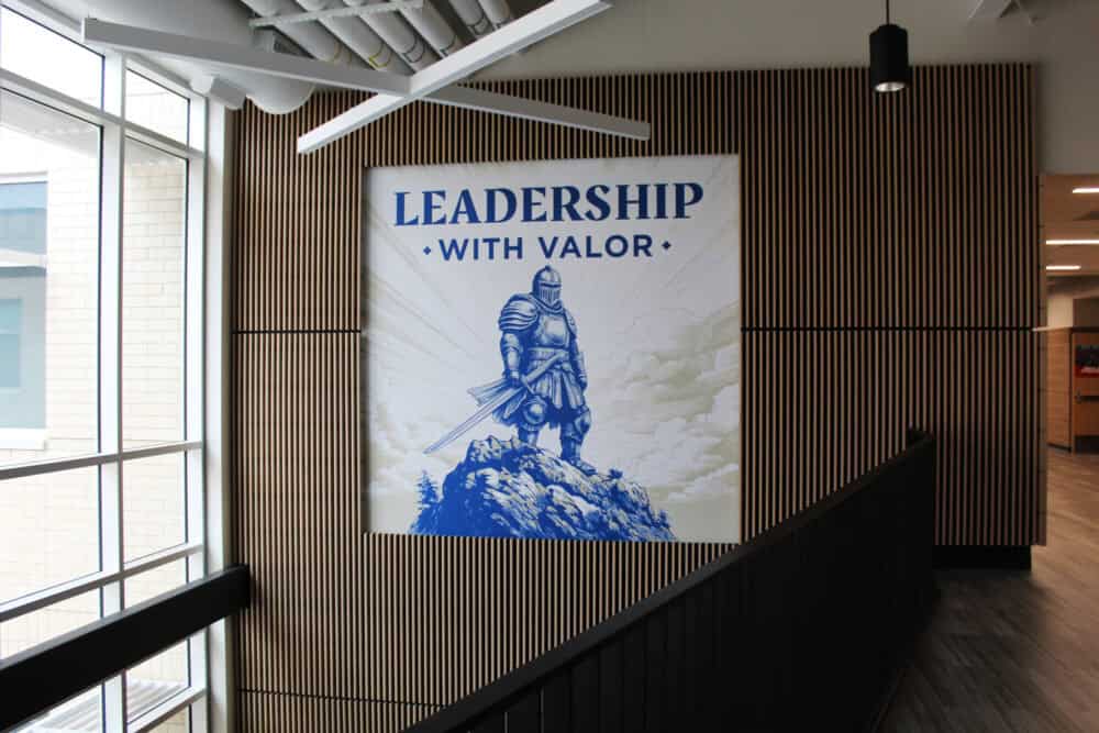 Severance High School Installation, Stairwell Recess
