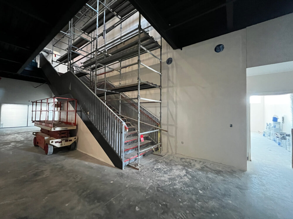 Severance High School Onsite Tour, Main Stairway
