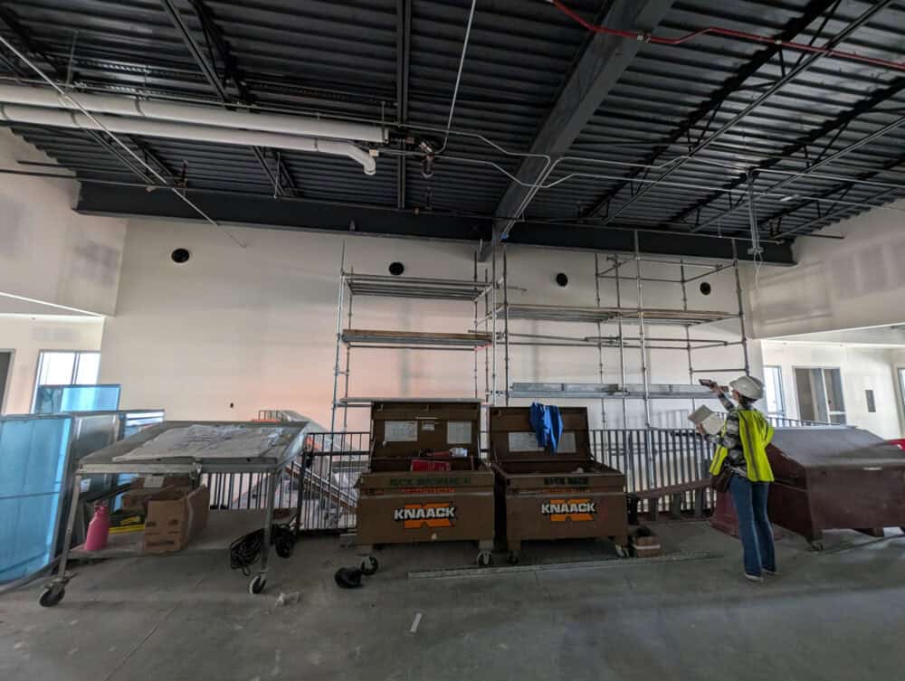 Severance High School Onsite Tour, Main Stairway