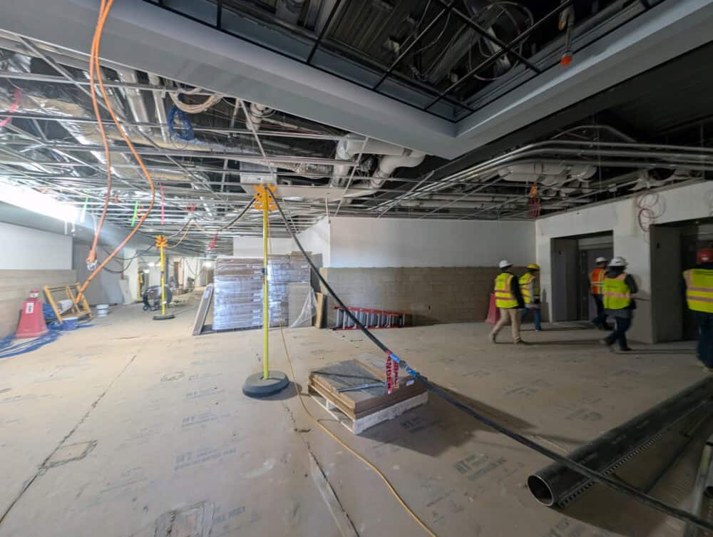 Ridgeline Middle School Onsite Tour, Cafetorium Entrance