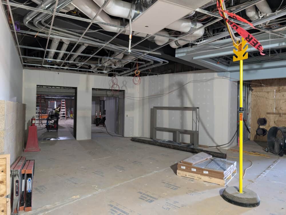 Ridgeline Middle School Onsite Tour, Cafetorium Entrance