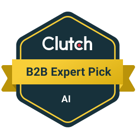 Clutch B2B Expert Pick badge for AI recognition