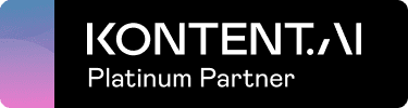 Kontent.ai Platinum Partner badge