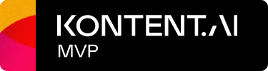 Kontent.ai MVP badge