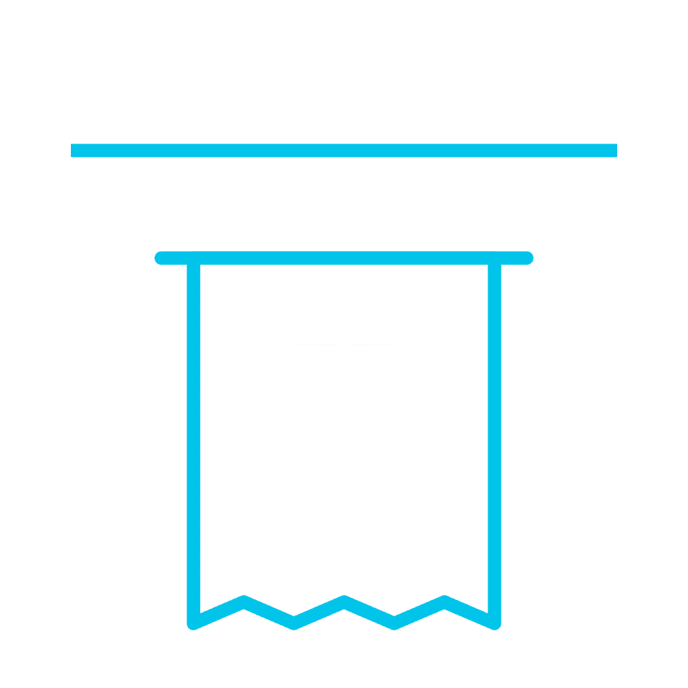 Browser window with a price tag icon representing e-commerce or online pricing.