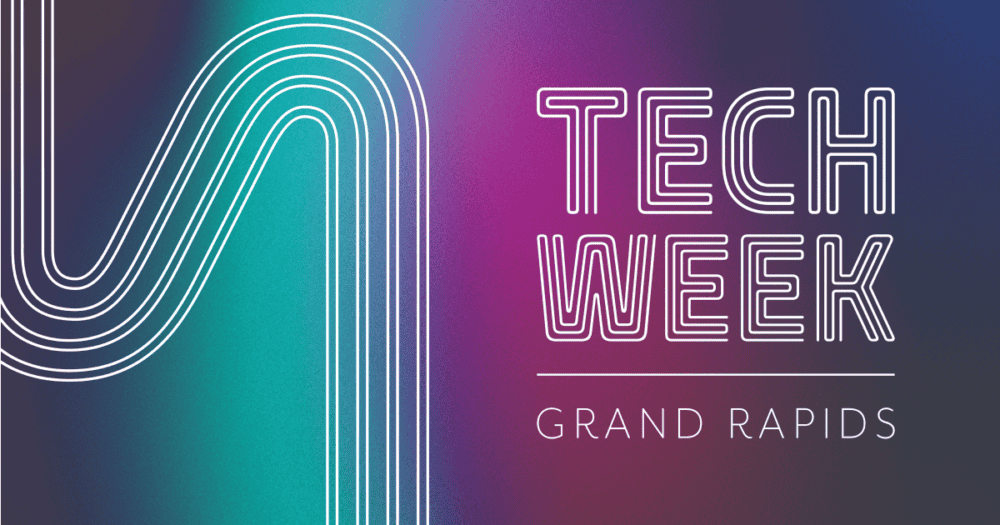 Tech Week Grand Rapids 2026 event graphic