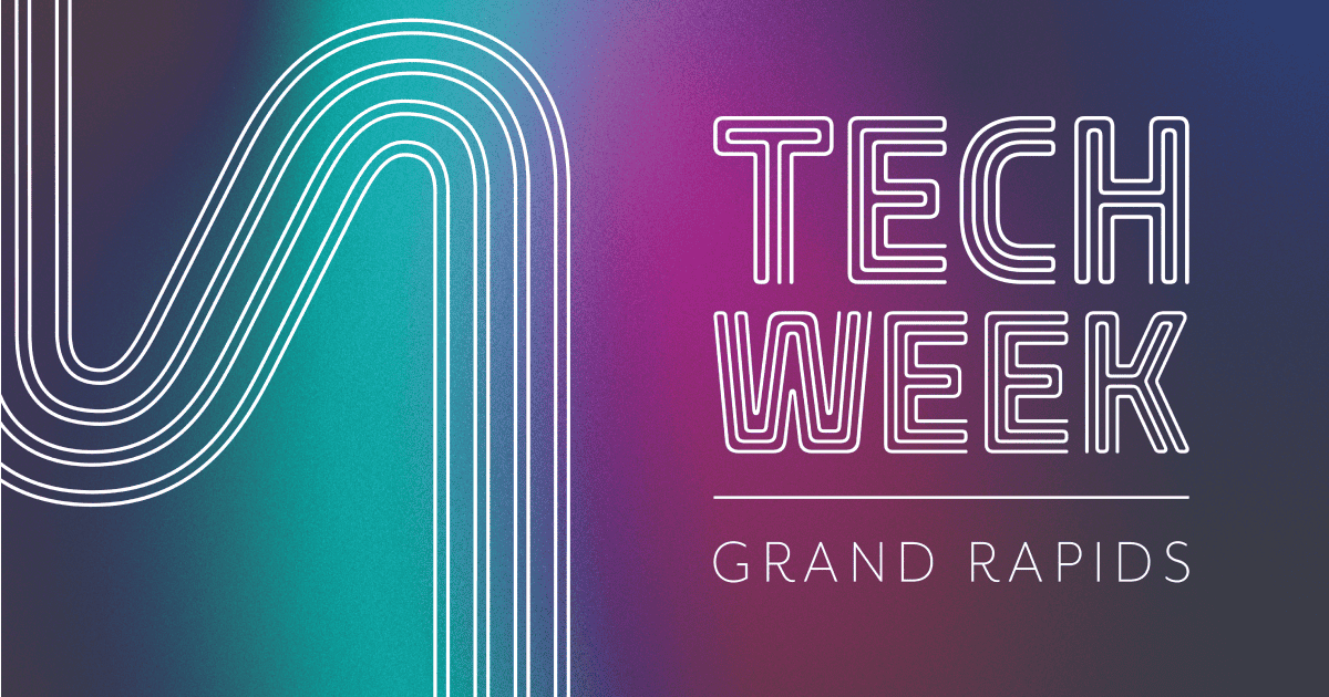 Tech Week Grand Rapids 2026 event graphic